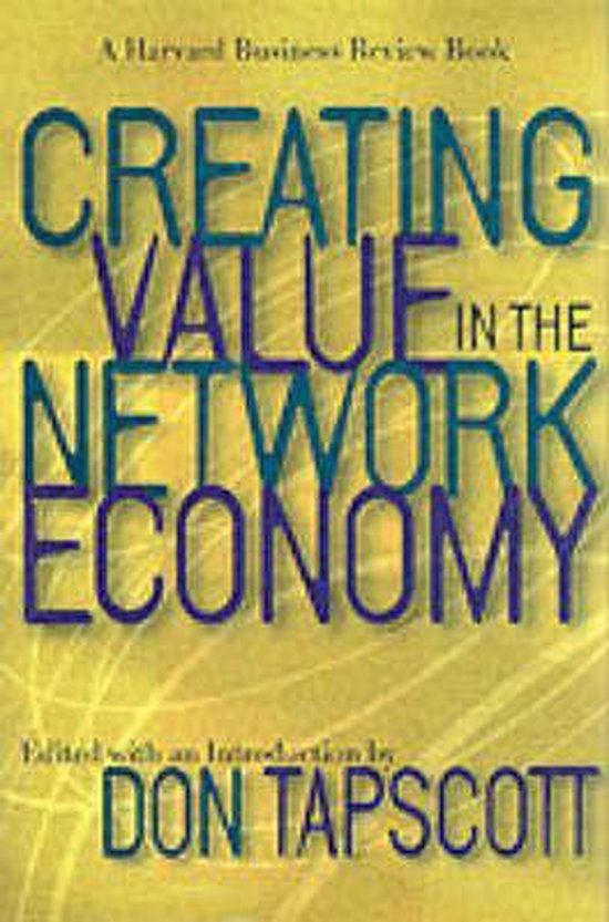 9780875849119 Creating Value in the Network Economy