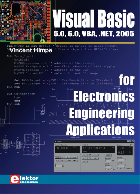 9780905705682 Visual Basic for Electronics Engineering Applications