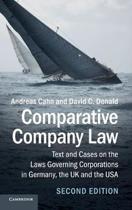 9781107186354 Comparative Company Law