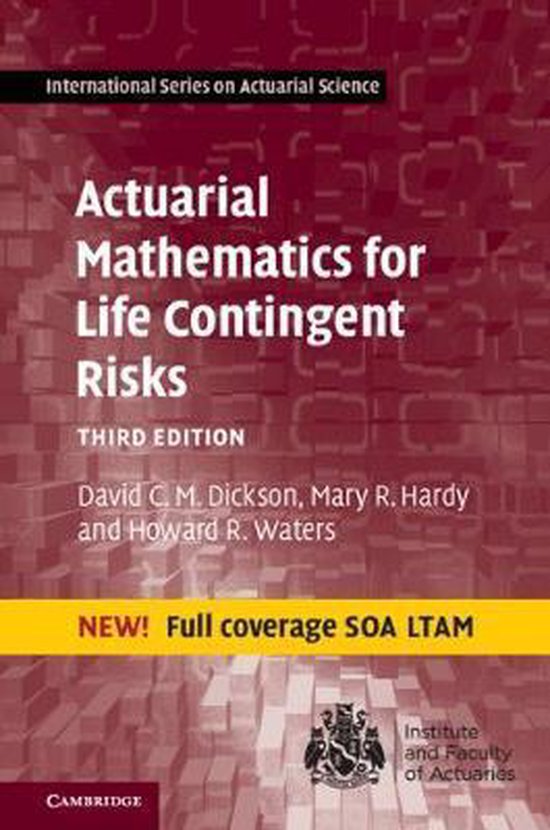 9781108478083 International Series on Actuarial Science Actuarial Mathematics for Life Contingent Risks