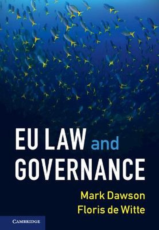 9781108799430 EU Law and Governance