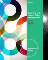 9781111532819 Sourcing and Supply Chain Management International Edition