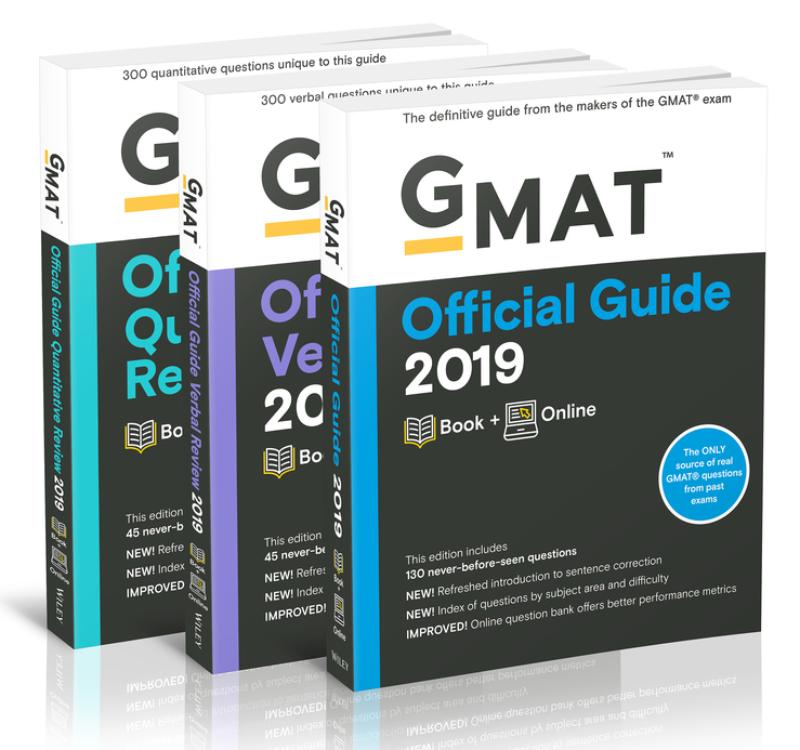 Gmat Official Guide 2019 Bundle 9781119507727 Tweedehands