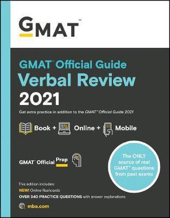 9781119687887 GMAT Official Guide Verbal Review 2021