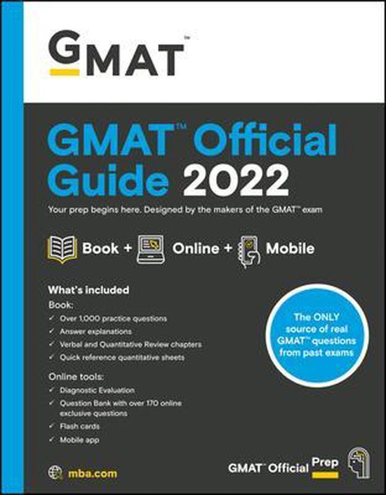 9781119793762 GMAT Official Guide 2022  Book  Online Question Bank 1ed