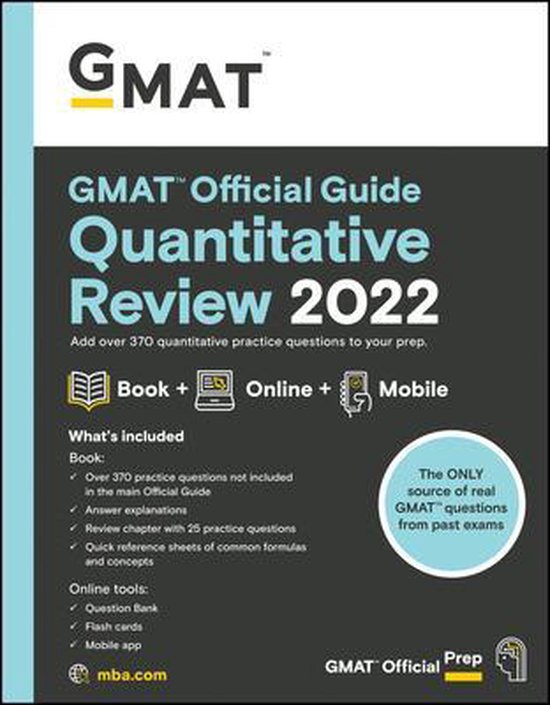 9781119793786 GMAT Official Guide Quantitative Review 2022
