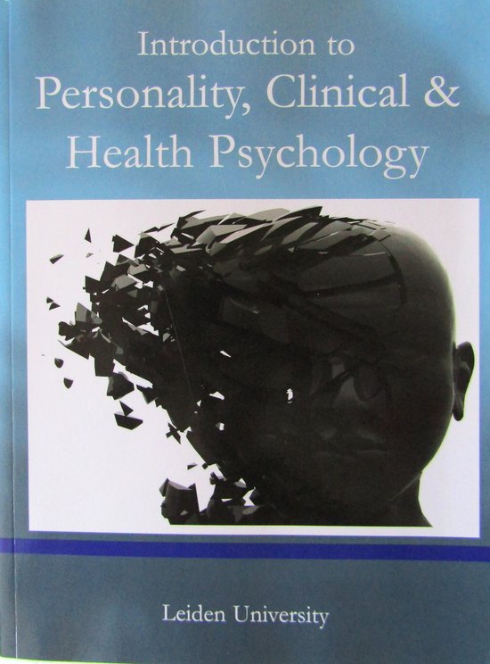 9781121268883 Introduction to Personality Clinical  Health Psychology