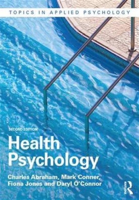 9781138023390 Health Psychology