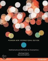 9781292039183 Mathematical Methods For Economic