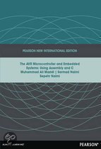 AVR Microcontroller and Embedded Systems: Pearson  International Edition