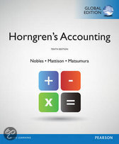 Horngren's Accounting, Global Edition