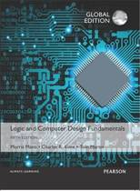 9781292096070 Logic and Computer Design Fundamentals Global Edition