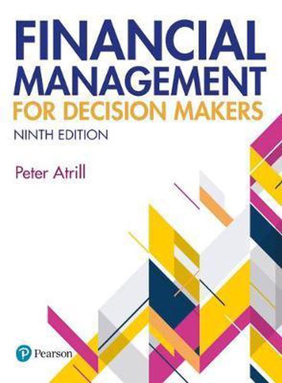 Financial Management for Decision Makers 9th edition