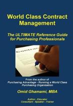 9781304260383 World Class Contract Management  The ULTIMATE Reference Guide for Purchasing Professionals