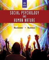 9781305497917 Social Psychology and Human Nature