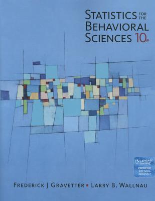 9781305504912 Statistics for the Behavioral Sciences