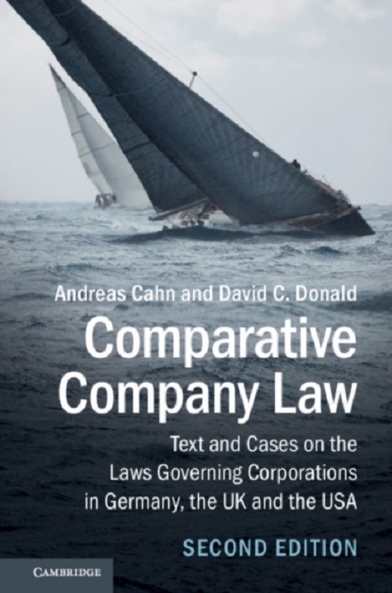 9781316637159 Comparative Company Law