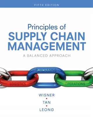 9781337406499 Principles of Supply Chain Management