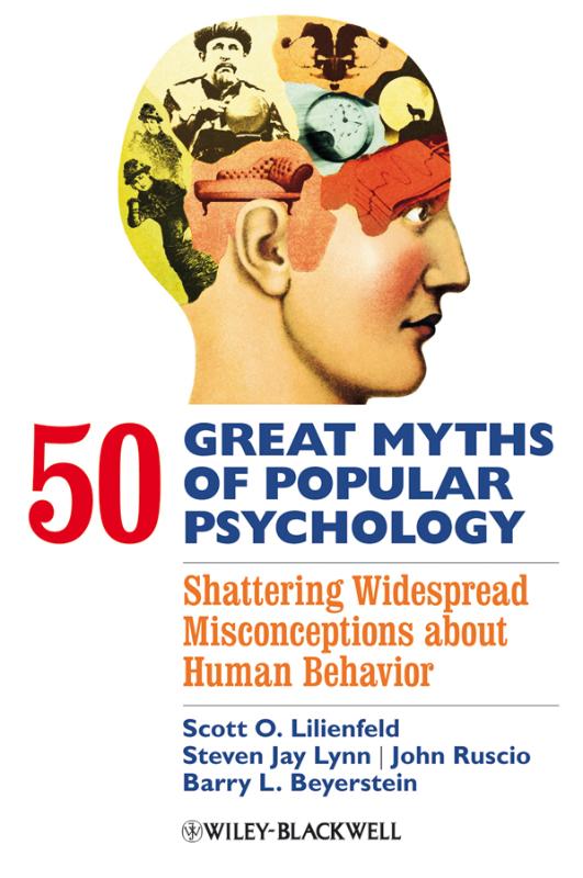 9781405131124 50 Great Myths Of Popular Psychology