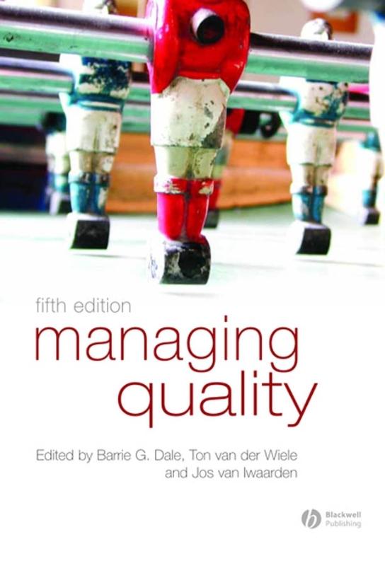 9781405142793 Managing Quality