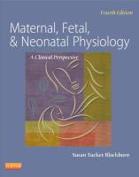 9781437716238 Maternal Fetal  Neonatal Physiology