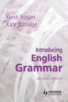 9781444109870 Introducing English Grammar