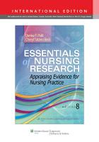 9781451176803-Essentials-of-Nursing-Research