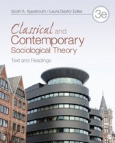 9781452203621 Classical and Contemporary Sociological Theory