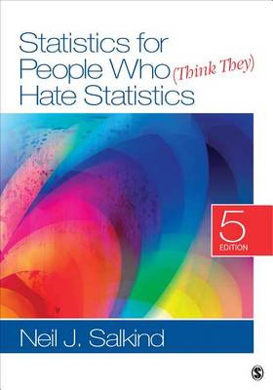9781452277714 Statistics for People Who Think They Hate Statistics