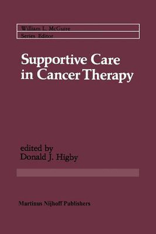 9781461338666 Cancer Treatment and Research Supportive Care in Cancer Therapy