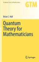 9781461471158-Quantum-Theory-for-Mathematicians