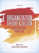 9781473726383 Organization Theory and Design