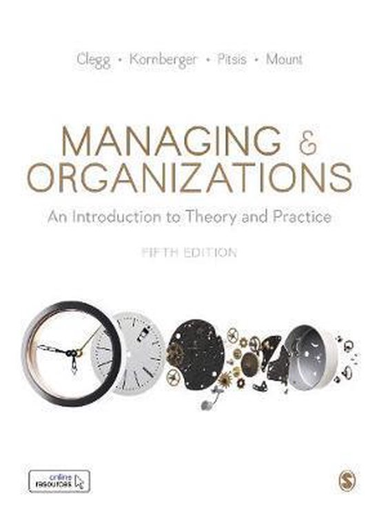 9781526460097 Managing and Organizations