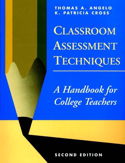 9781555425005 Classroom Assessment Techniques