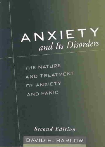 9781593850289 Anxiety  Its Disorders