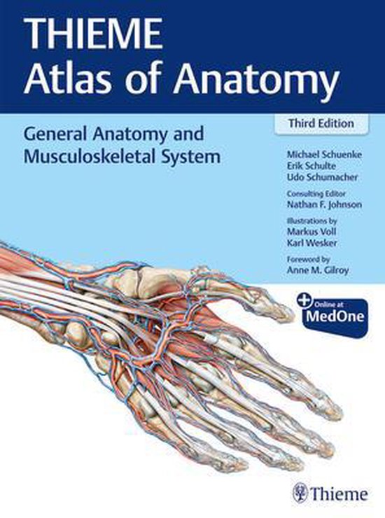 9781626237186 General Anatomy and Musculoskeletal System THIEME Atlas of Anatomy
