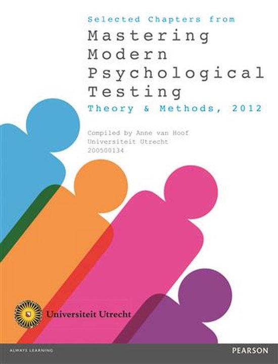 Mastering Modern Psychological Testing, Theory & Methods, 2012:Universiteit Utrecht