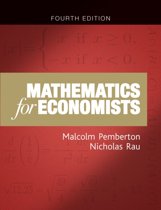 9781784991487 Mathematics for Economists
