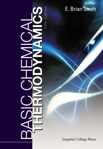 9781860944468 Basic Chemical Thermodynamics Fifth Edition