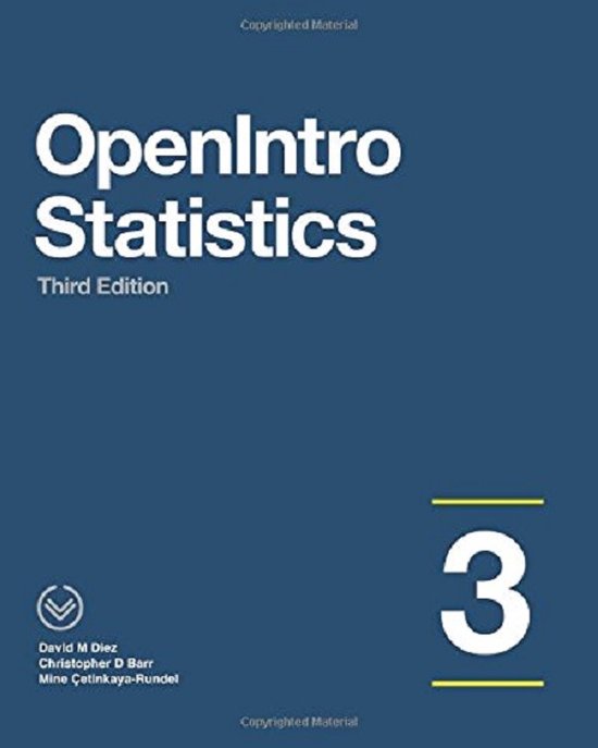 9781943450039 Openintro Statistics 3Rd Ed