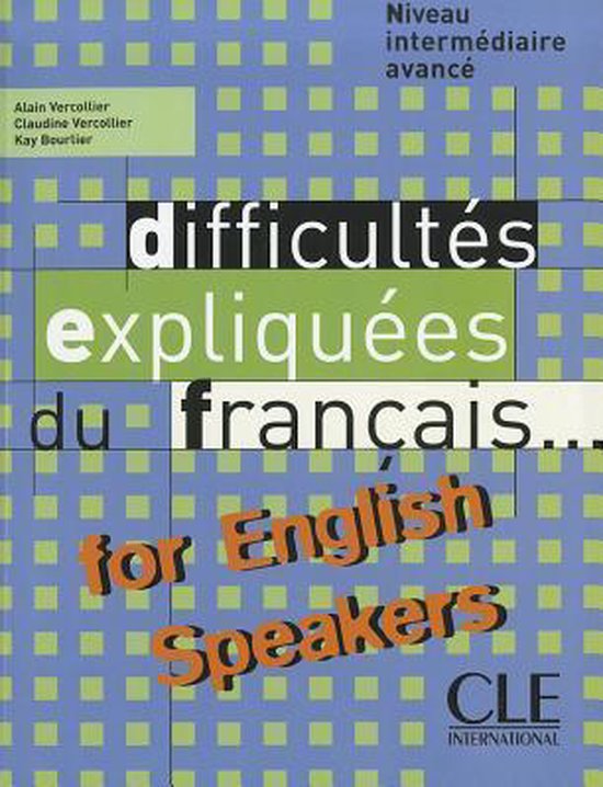 9782090337013 Difficultes expliquees du francaisfor English speakers