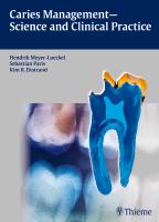 9783131547118 Caries Management  Science and Clinical Practice
