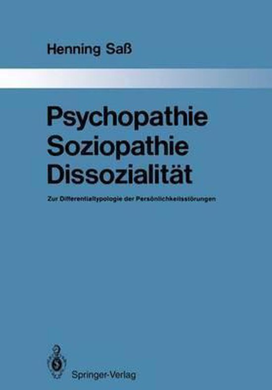 9783540170167-Psychopathie-Soziopathie-Dissozialiteat