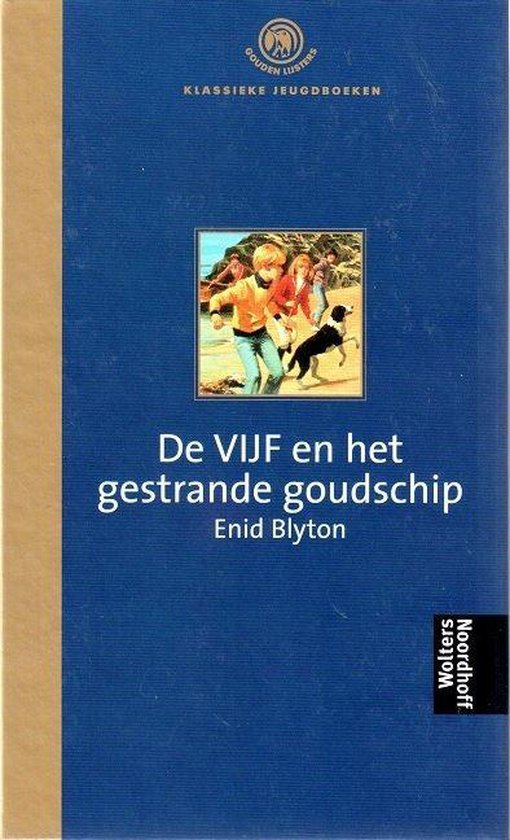 9789001553340 De Vijf en het gestrande goudschip