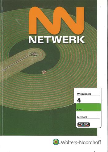 9789001700959 Netwerk Wiskunde D Leerboek 4 VWO