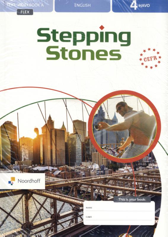 9789001736194 Stepping Stones set 4 havo english flex textworkbook AB