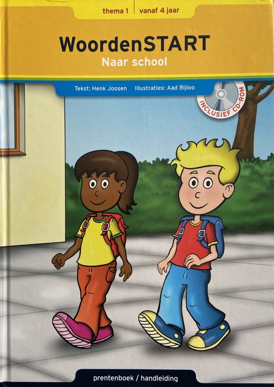 9789001784973 Thema 1 AmbraSoft Woordenstart Naar school