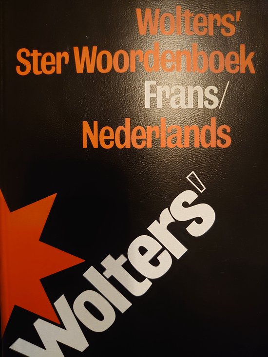 9789001813000 Wolters Ster Woordenboek FransNederlands