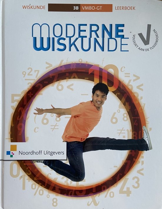 9789001821739 Moderne Wiskunde 10e ed vmbogt 3b leerboek