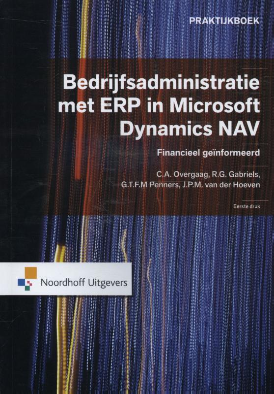 9789001836207 Bedrijfsadministratie met ERP in Microsoft Dynamics NAV